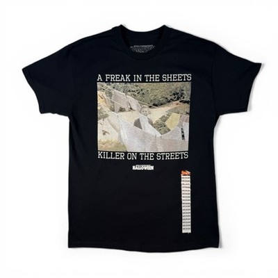 Michael Myers Halloween Freak In The Sheets Killer On The Streets Medium T-Shirt
