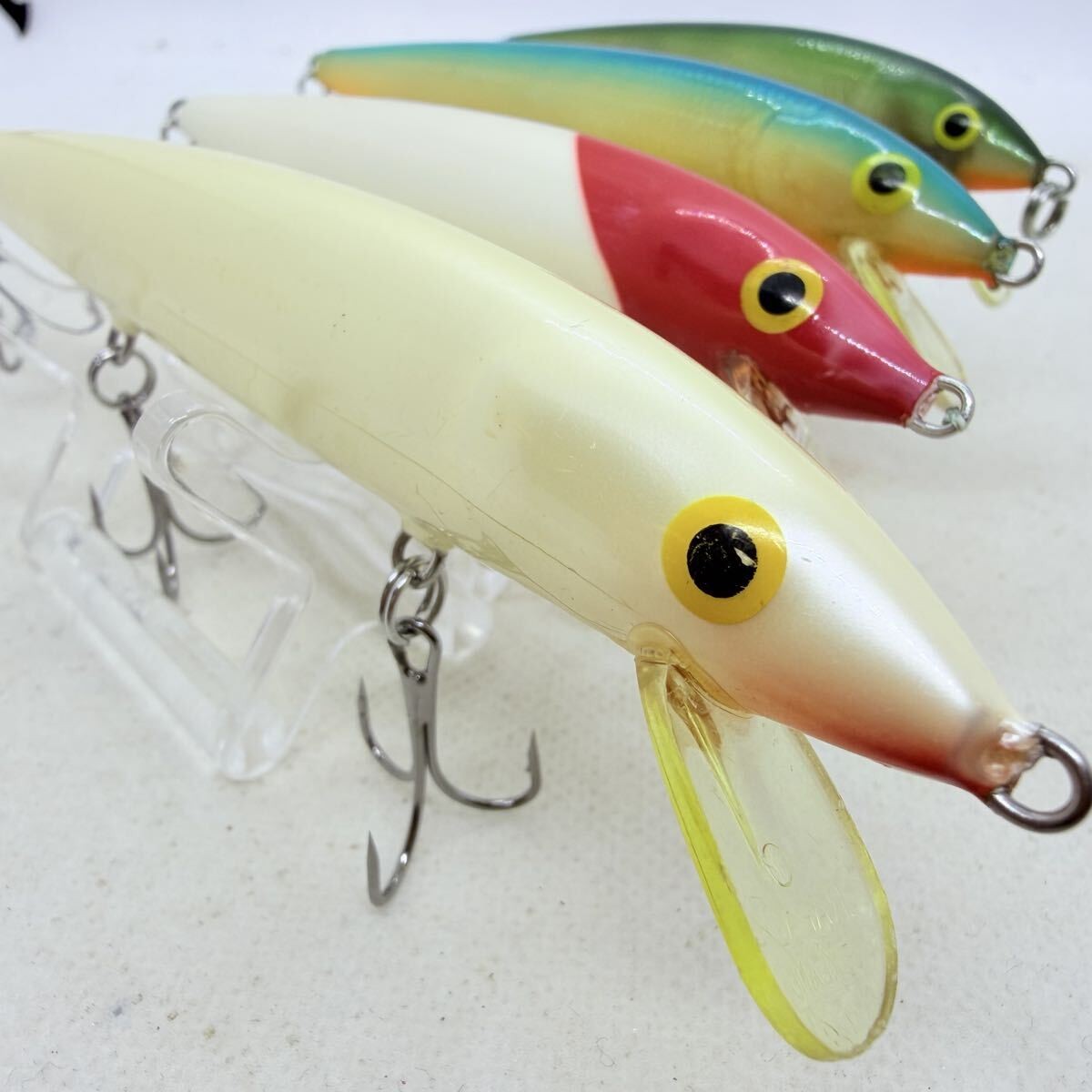 Rapala Husky Jerk Lures Set 4pcs HJ-14, HJ-12, HJ-10 Used/Good Condition - Image 2