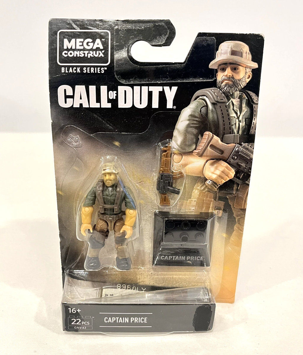 MEGA CONSTRUX CALL OF DUTY CAPTAIN PRICE FIGURE BLACK SERIES GNV42
