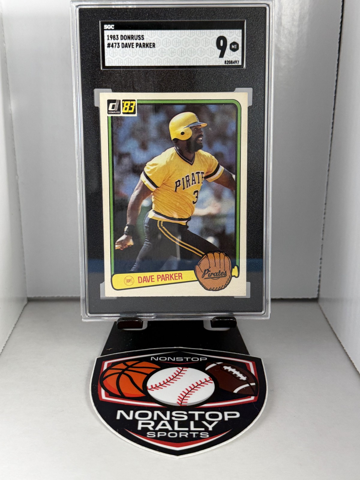 Dave Parker #473 Baseball Cards 1983 Donruss trading card — raw and PSA graded price guide