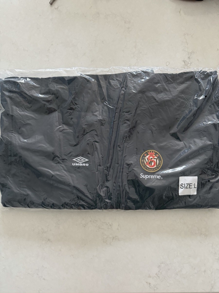Size L Supreme SS26 Umbro Cotton Ripstop Track Jacket Full Zip