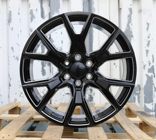 4pcs 22 Snowflake Style Wheels Black Milled Fits Silverado Sierra Tahoe 4pcs 22 Snowflake Style Wheels Black Milled Fits Silverado Sierra Tahoe