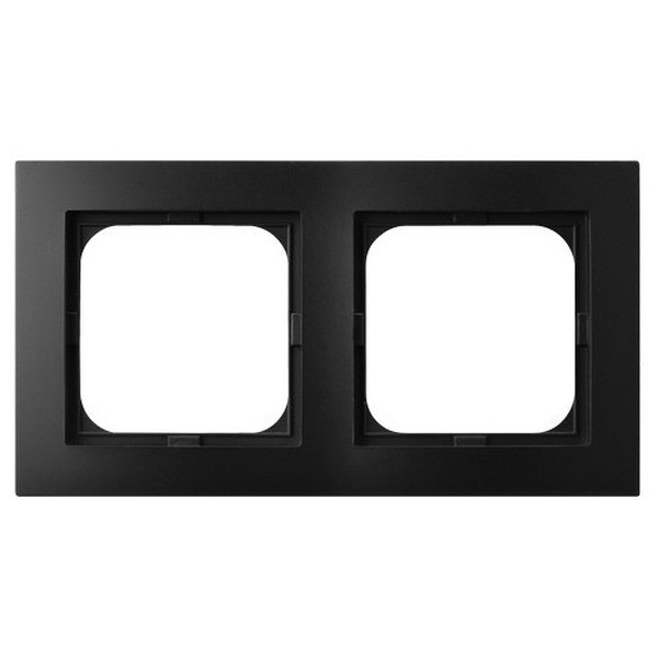 AS BLACK MATT FRAME 2X R-2G/33