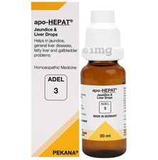 ADEL 3 Drops 20ml Pack apo-HEPAT Adel Pekana Germany OTC Homeopathic Drops