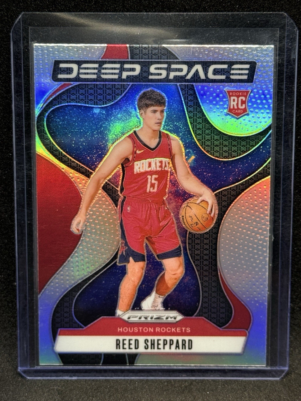 2024-25 Panini Prizm - Deep Space Reed Sheppard #6 Silver Prizm (RC)