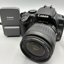 Canon EOS Rebel XTi 10.1MP Digital SLR Camera w/Canon 18-55mm Lens With Strap