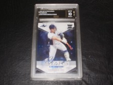 HA SEONG KIM 2021 LEAF ULTIMATE SPORTS YOUNG STARS BLUE ROOKIE GMA GRADED 10