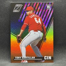 Tony Santillan Rookie RC Zenith 2022 Panini Chronicles #11 Cincinnati Reds