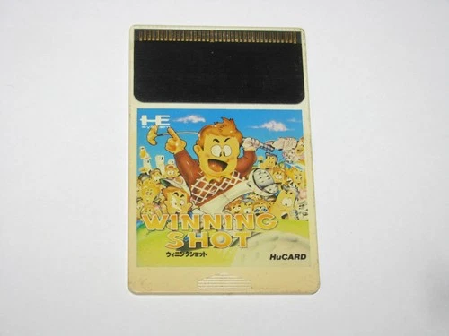 Winning Shot Golf PC Engine HuCard Japan import card only US Seller