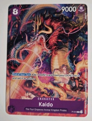 One Piece Card Game Kaido Tournament Pack Vol. 1 P-010 Promo NM