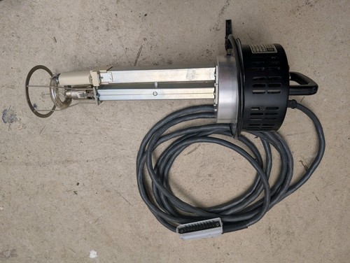 BRONCOLOR HAZY LAMP BASE Type L2866/2 - 1500J Used with Spare Flash Tube