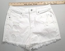 American Eagle Mom Shorts White - Size 4
