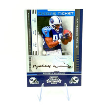 Roydell Williams (RC) 2005 Donruss Playoff Contenders Rookie #166 On-Card Auto. rookie card picture