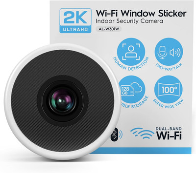 Link 3MP 2K Window Camera, 2.4Ghz&5Ghz Wifi Indoor Camera, AI Human & Motion Det