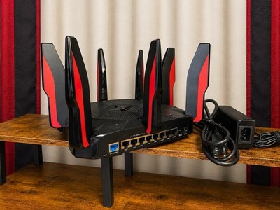 TP-LINK Archer AX-10000 Tri-Band Wi-Fi 6 Gaming Router - 2.5G/10G