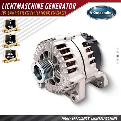 Lichtmaschine Generator 180A 12V Für BMW F10 F18 F07 F11 F01 F02 F03 F04 E70 E71
