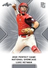 10-Count Lot Luke Heyman 2021 Leaf Perfect Game NIKE All-American Rookies