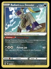 RADIANT HISUIAN SNEASLER 123/196 RADIANT LOST ORIGIN POKEMON HOLO NM