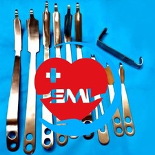 Hip Retractor Heavy Orthopedic Surgery Instruments Set Of 10 Pcs