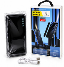 20,000mAh Power Bank Kit. Powerful, sleek, and ready to keep your devices charge