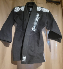 Gameness Gi Top Kids Youth Size 0 Black JiuJi...