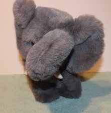 Walmart Gray Elephant Plush Big Feet 12 Inch Stuffed Animal Toy
