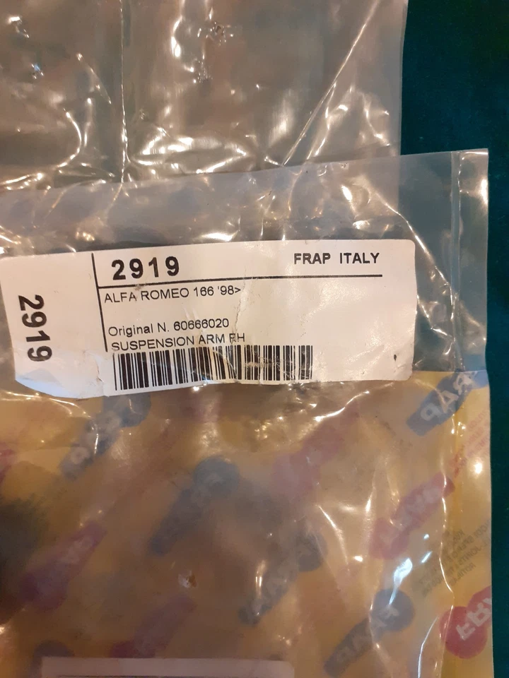 Coppia Braccetti Sospensioni Alfa Romeo 166 Frap F2919 Foto 3 de 4