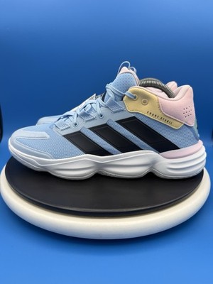Adidas Court Stabil Womens Size 10 Light Blue Indoor Volleyball Shoes JQ1183 NEW
