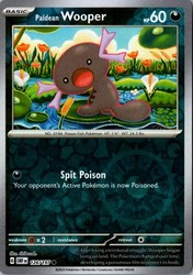 Paldean Wooper 126/197 Obsidian Flames Reverse Holo