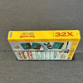 After Burner (Sega Genesis 32X) Complete in box, original owner, excellent cond.
