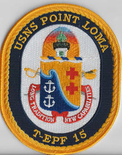 Ship's crest patch of USNS POINT LOMA (T-EPF-15)