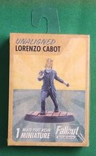 Fallout Wasteland Warfare Unaligned Lorenzo Cabot Miniature with Free Shipping