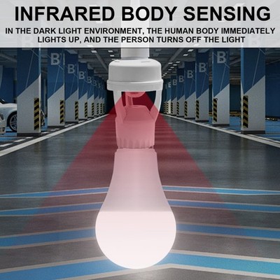 Convenient E27 Bulb Holder with Motion Sensoring for Easy Indoor Lighting