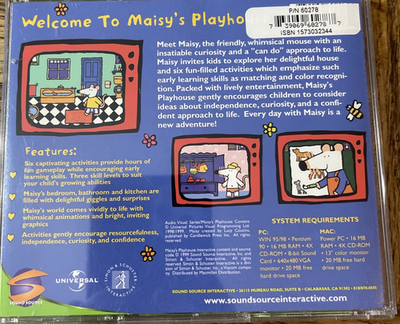 Maisy Playhouse PC CD Rom-Rare-SHIPS N 24 HOURS 739069602787| eBay