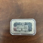 1 Troy oz silver bar silver- the Alamo