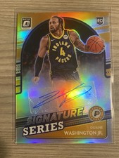 Duane Washington Jr. 21-22 Donruss Optic - RC AUTO Holo Prizm #SS-DWJ