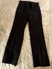 Dockers Womens Vtg 90s Casual Pants Size 4 M Navy Comfort Chinos Straight Leg