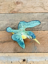 RARE MEDIUM VINTAGE BESWICK FLYING KINGFISHER 729/2 AF BIRD WALL PLAQUE NOT DUCK