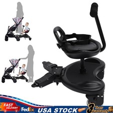 Glider Board Baby Stroller Kid Board Buggy Wheeled Board with Detachable Seat