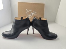Christian Louboutin Belle 85mm Black Calf Lea...
