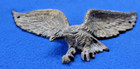 Vintage American Bald Eagles Spread Wings Brass Wall Plaque — photo 2