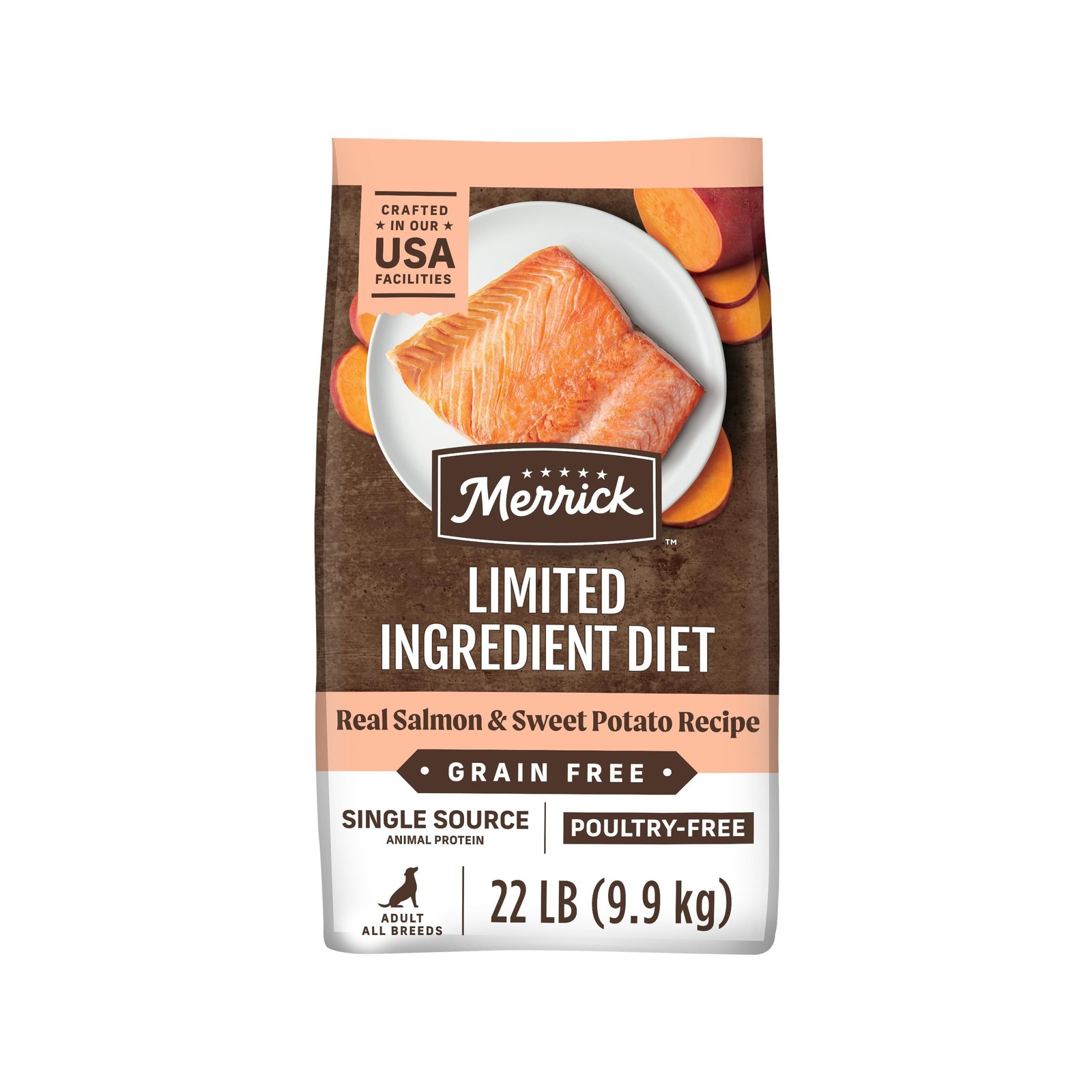 Merrick Limited Ingredient Diet Grain Free Dry Dog Food, Premium And Healthy ...