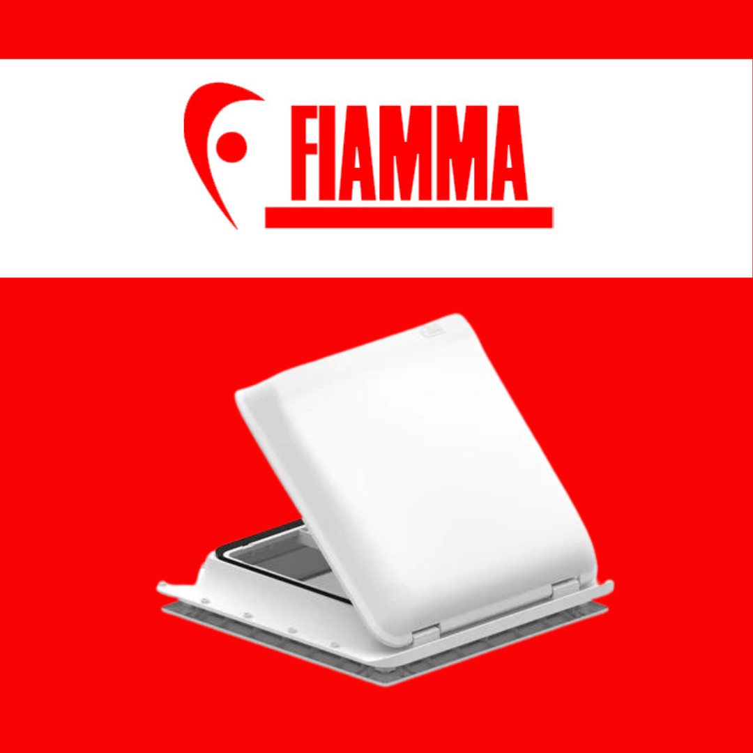 Fiamma Rooflight Vent 40 White Flynet Caravan Motorhome Camper
