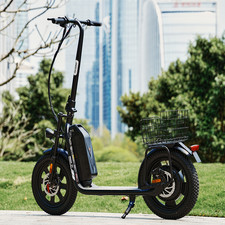 E-Scooter mit Straßenzulassung Lenkerblinker APP Elektroroller Adult bis 90 …