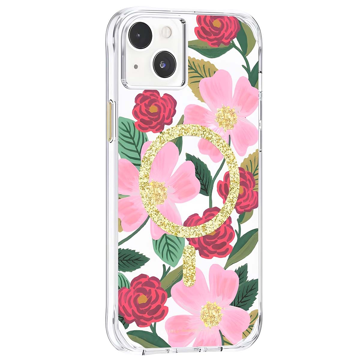 Coque Roseraie Floral haut de gamme pour iPhone 14 avec revêtement hygiénique durable - 3