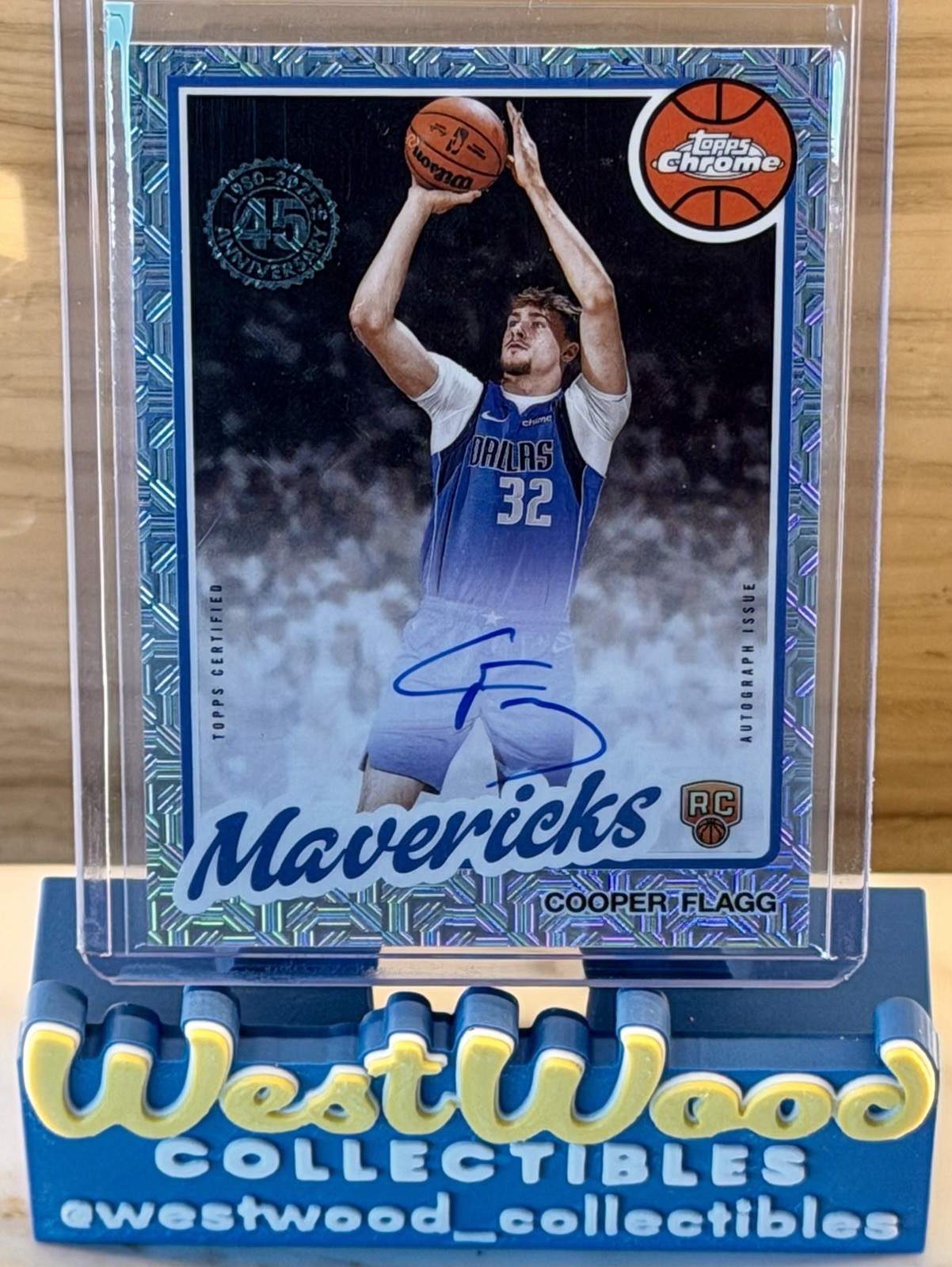 2025-2026 Topps-Cooper Flagg-Mojo Refractor Autograph RARE SSP SILVER PACK!!