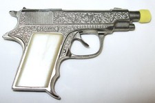 Vintage Hubley Hawk Pistol Lighter Cap Gun, 1950's, UNTESTED