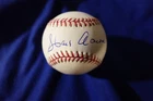 Hank Aaron Autographed MLB Baseball JSA Letter Atlanta Milwaukee Braves HOFer