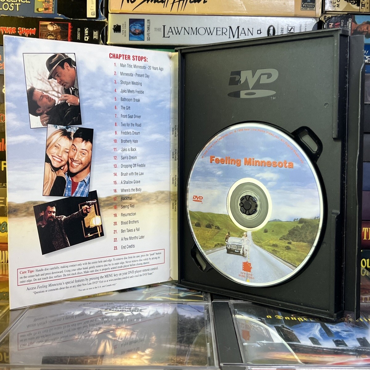 Feeling Minnesota 1999 DVD Keanu Reeves Cameron Diaz Dan Aykroyd
