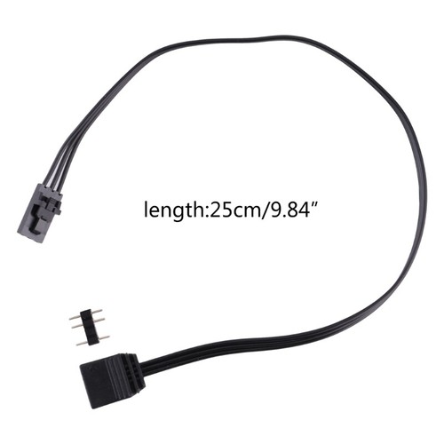 25CM 3Pin 5V Adapter Connector Cable for ARGB Devices forQL LL120 ICUE Connctor - Afbeelding 8 van 8